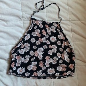 Forever 21 Cropped Halter Top